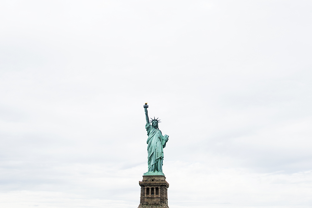michele catena photography landscape street new york statue of liberty